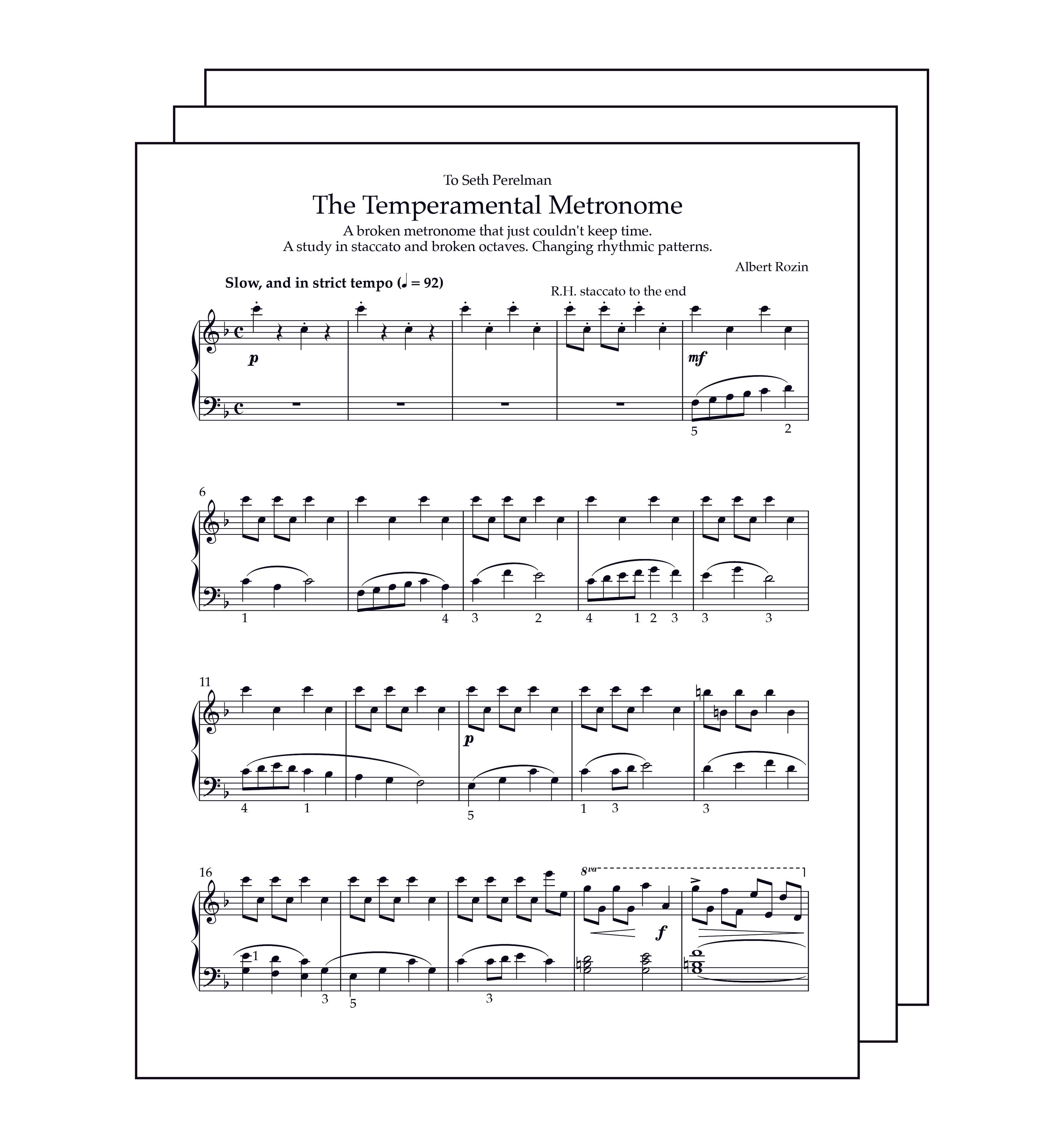 The Temperamental Metronome