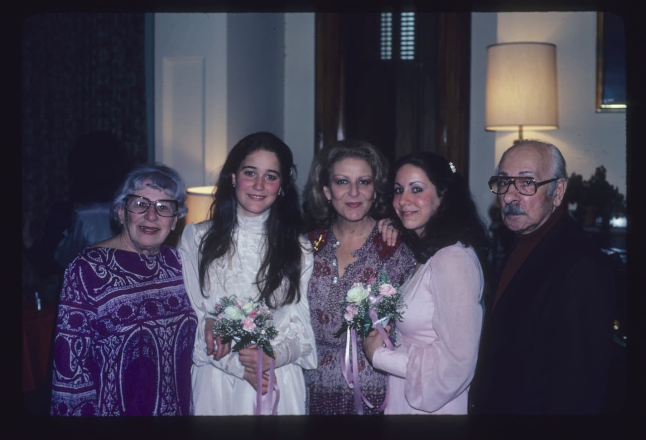 At a concert, 1981